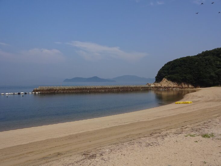 沙弥海水浴場の海開き☀