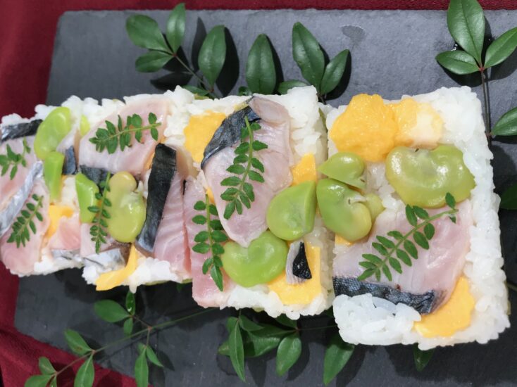 おうちで海ごはん　讃岐の郷土料理「鰆の押し抜き寿司」