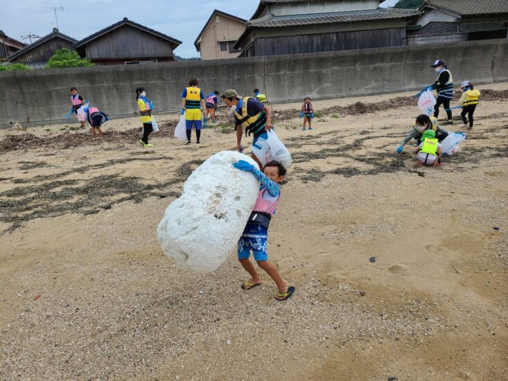 豊かな海は、自分たちの手で守る！