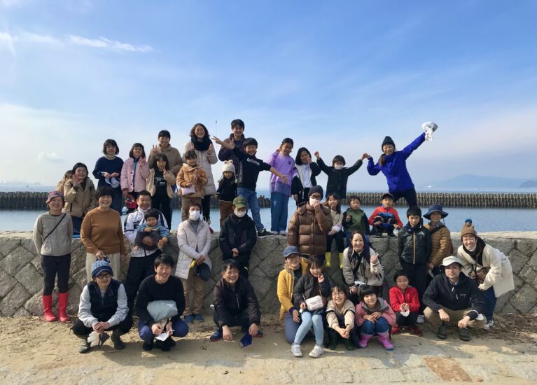 2022年 初ビーチクリーン＠沙弥島海水浴場