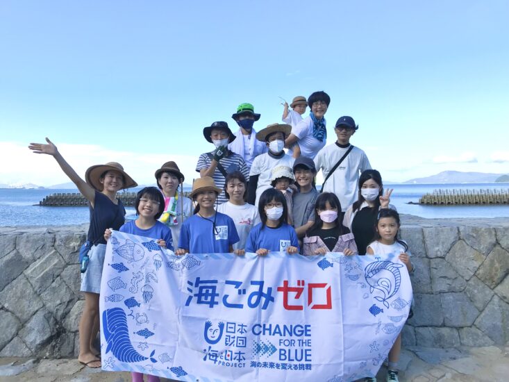 まだまだ夏だ！？ soicceriaビーチクリーン　＠沙弥島海水浴場