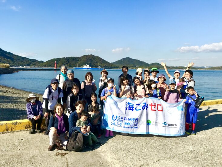 初の離島！soicceriaビーチクリーン＠牛島