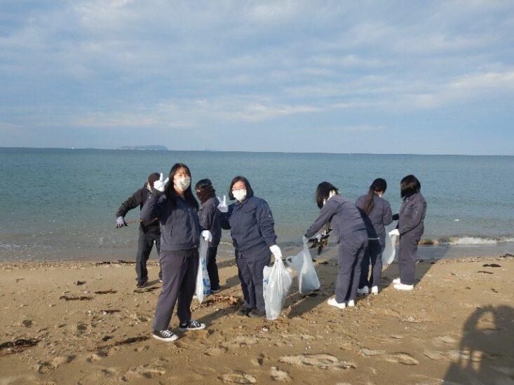 60年近く続いている清掃活動！？ 琴弾公園奉仕活動　＠笠田高等高校