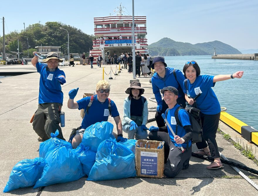 しましまごみゼロプロジェクト　瀬戸内国際芸術祭2025で活動✨