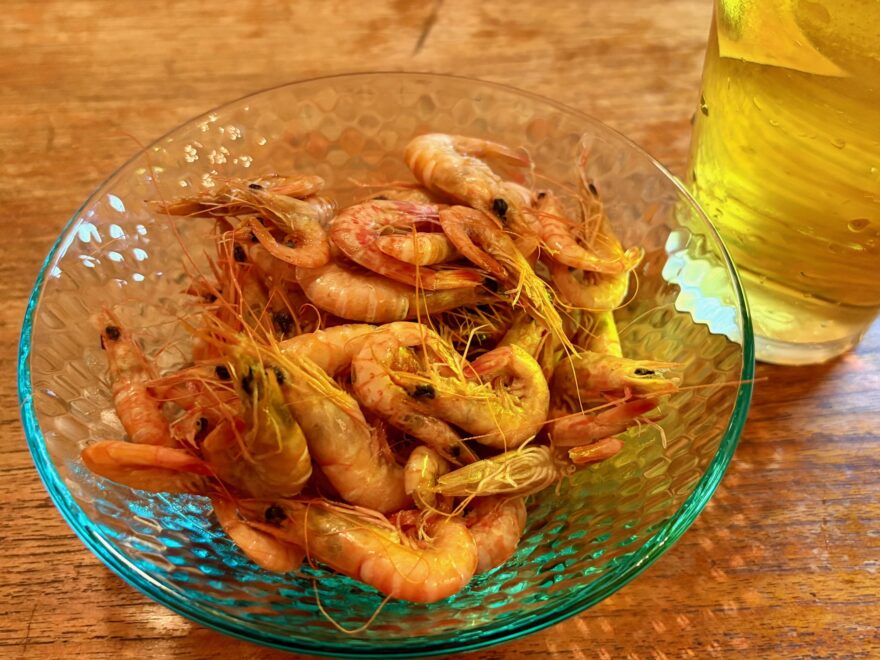 夏だ！ビールだ！お供は枝豆？「小エビ」もよろしく