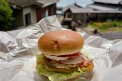 ヘルシー＆エコな男木島「めおんバーガー」