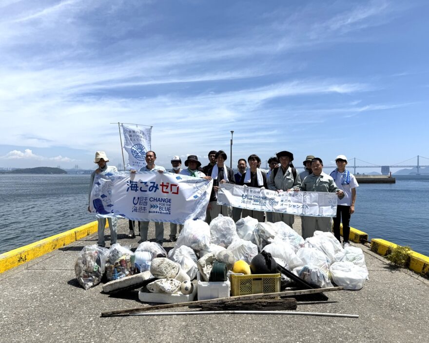 丸亀市海岸清掃in牛島🚢