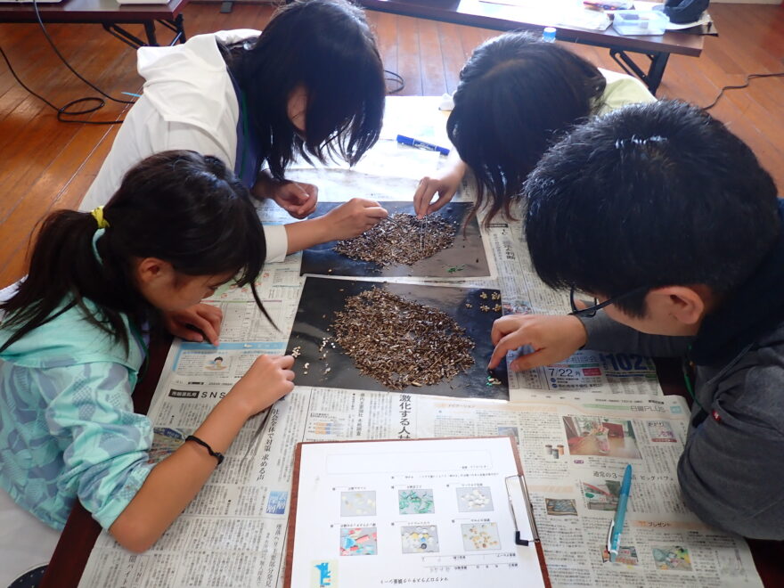 かがわ里海大学「よく分かる！海ごみ調査講座」が開催されました