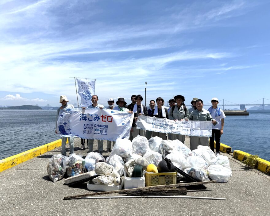 丸亀市海岸清掃in牛島🚢