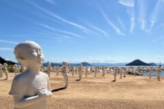 豊島から海をこえて祈る‥平和と未来への想い