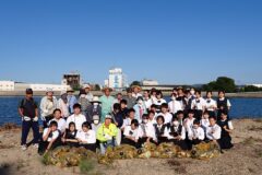 大手前丸亀中学・高等学校の生徒さんと一緒にビーチクリーン🍀