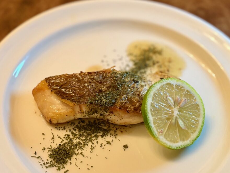 今が食べ頃「もみじ鯛」をムニエルで！
