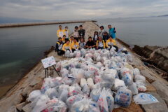 せとうちクリーンアップin三豊干拓海岸