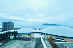 街と海をつなぐ存在・・ユネスコから評価「あなぶきアリーナ」　