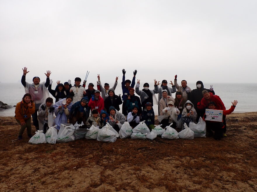 せとうちクリーンアップin北原海岸に参加しました‼