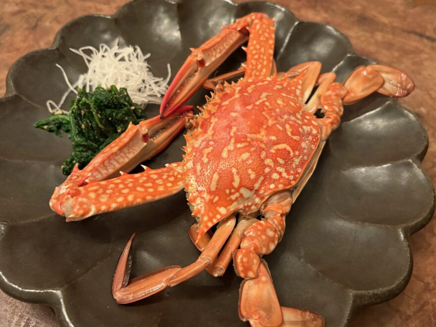 やっぱりワタリガニヾ(*´∀｀*)ﾉ最高！なのです