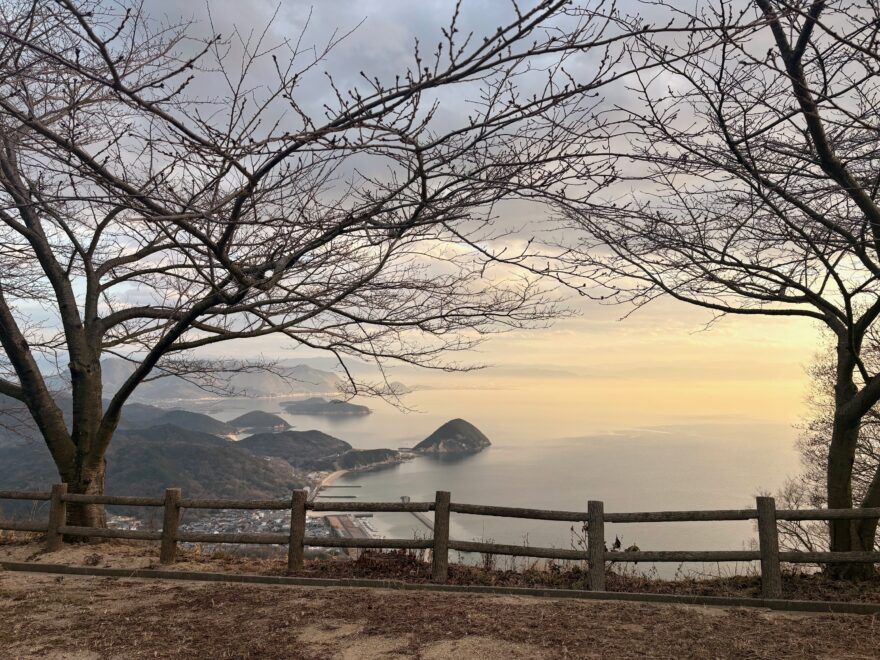 大寒の候・・瀬戸内海国立公園「紫雲出山」を散策