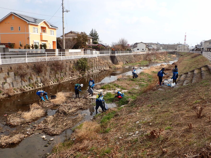 【回収完了】御坊川の散乱ごみ全量回収調査　11日間で1,130kg回収