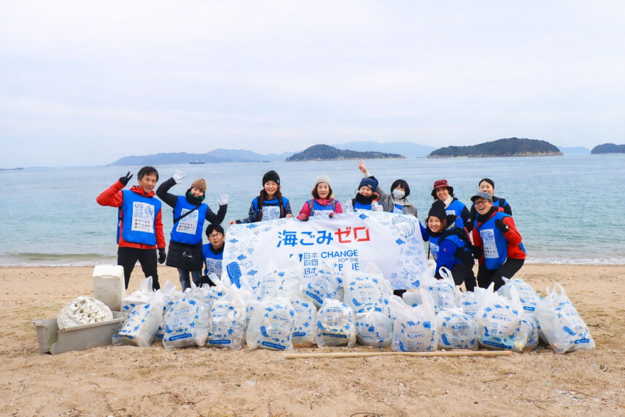 離島クリーンアップin大島