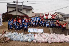 海へのごみ流出を阻止しよう！河川清掃活動in金倉川